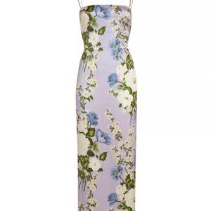 Reformation Frankie Floral Slim Slip Dress - Size 2